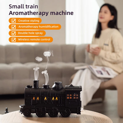 Train Shape Air Humidifier Purifier Aroma Diffuser.