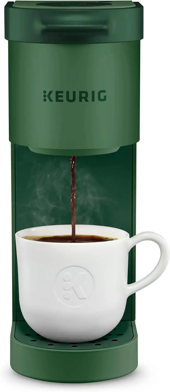 Keurig K-Mini Single Serve Coffee Maker – Ultra-Sleek Design in Evergreen