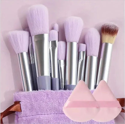 13-Piece Makeup Brush Set: Flawless Application Essentials