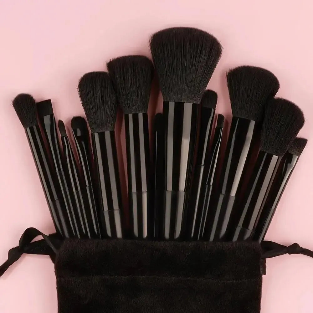 13-Piece Makeup Brush Set: Flawless Application Essentials