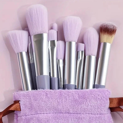 13-Piece Makeup Brush Set: Flawless Application Essentials