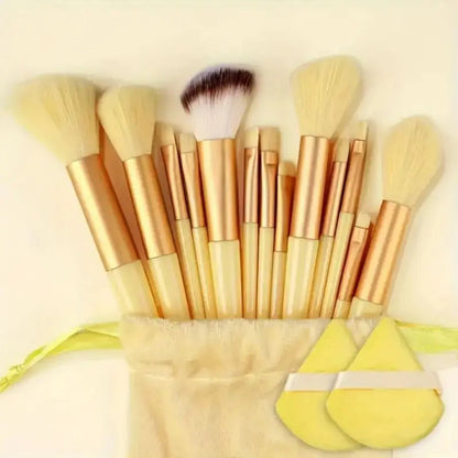 13-Piece Makeup Brush Set: Flawless Application Essentials